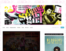 Tablet Screenshot of gangstarrgirl.com